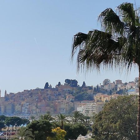 Menton Bord De Mer Studio Calme Avec Balcon, Ascenseur, Climatisation, Ideal Location Quiet Near Sea, Balcony, Elevator, Ac Exterior foto
